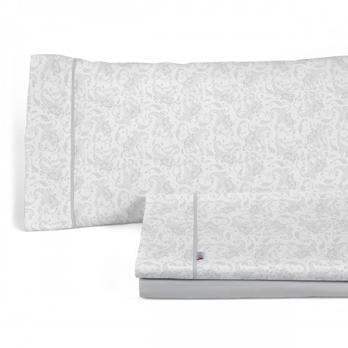 Мешок Nordic без наполнения Alexandra House Living Lara Жемчужно-серый 150 кровать 4 Предметы image 3