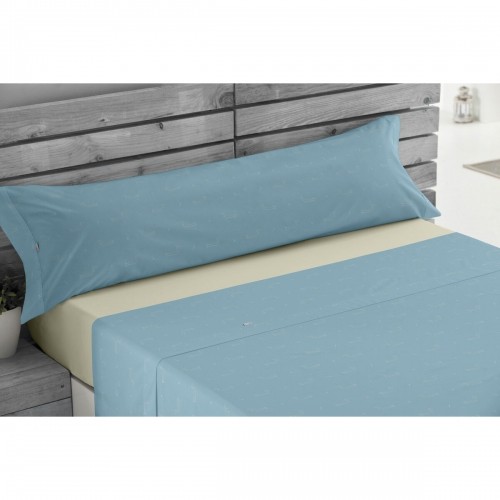 Bedding set Alexandra House Living Cuca Blue King size 4 Pieces image 3