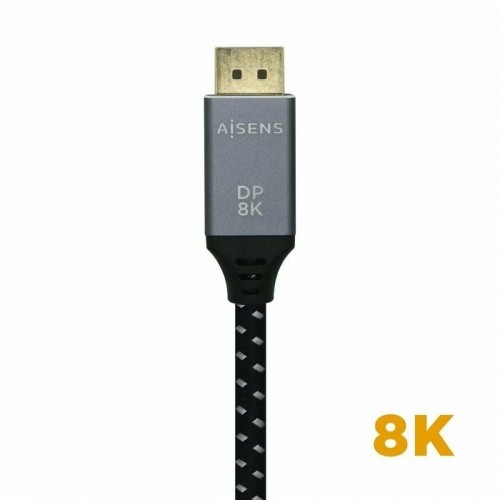 DisplayPort Cable Aisens A149-0436 Black Black/Grey 1,5 m image 3