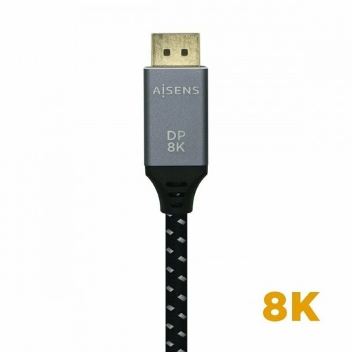 Кабель Displayport Aisens A149-0436 Чёрный Черный/Серый 1,5 m image 3