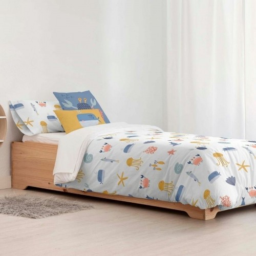 Duvet cover set Kids&Cotton Malu Small Blue 155 x 220 cm image 3