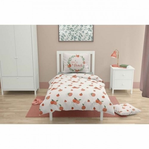 Комплект чехлов для одеяла Roupillon peach 140 x 200 cm Белый 2 Предметы image 3