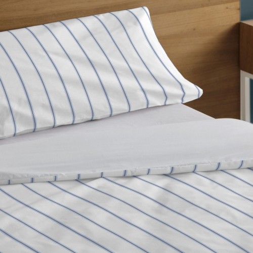 Комплект чехлов для одеяла Alexandra House Living Rita Синий 105 кровать 2 Предметы image 3