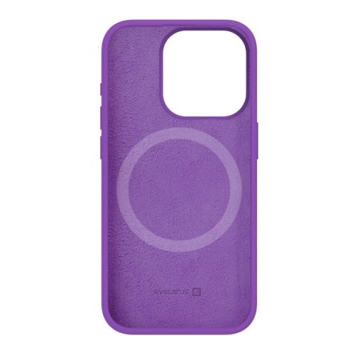 Evelatus Premium Magsafe Мягкого прикосновения силиконовый чехол-крышка Apple iPhone 15 Pro Deep Фиолетовый image 3