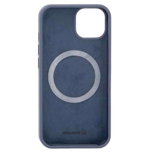 Evelatus Premium Magsafe Мягкого прикосновения силиконовый чехол-крышка для Apple iPhone 13 Синий image 3