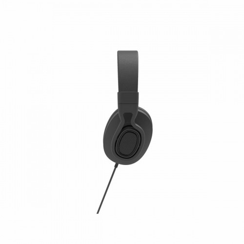 Headphones with Microphone CoolBox COO-AUR-05           Black image 3