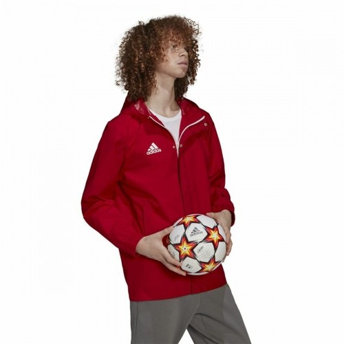 Men's Sports Jacket Adidas Entrada 22 Red image 3