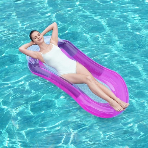 Inflatable Pool Chair Bestway Aqua 160 x 84 cm Blue image 3