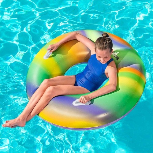 Inflatable Pool Float Bestway Ø 119 cm Varavīksni Daudzkrāsains image 3