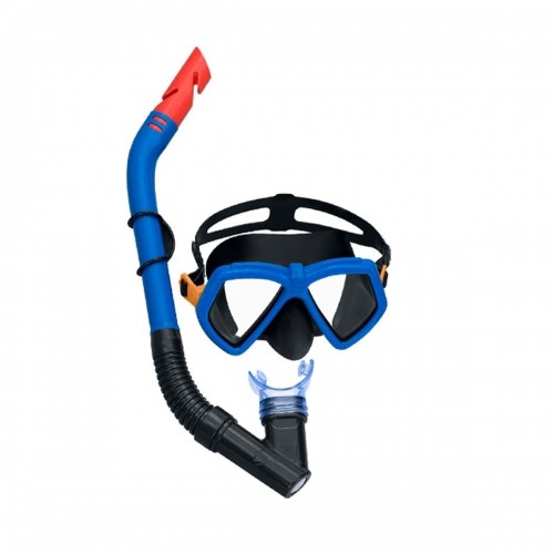 Детские очки для ныряния с трубкой Bestway Синий Фуксия Разноцветный (3 штук) image 3