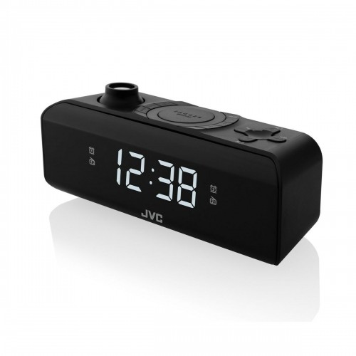 Alarm Clock JVC RA-E211B Black image 3