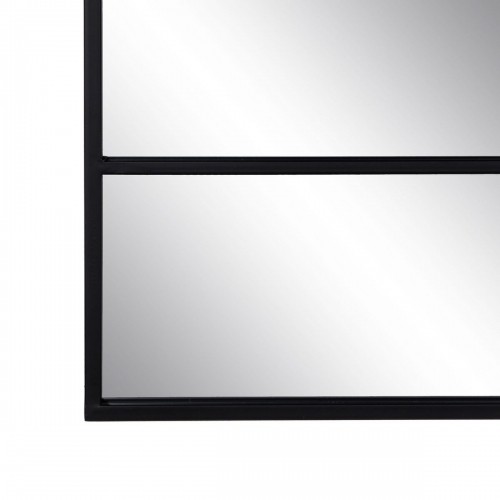 Wall mirror Black Crystal Iron Vertical 90 x 2 x 90 cm image 3