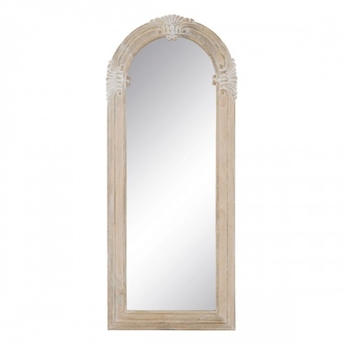 Dressing Mirror White Natural Crystal Mango wood MDF Wood Vertical 87,63 x 3,8 x 203,2 cm image 3