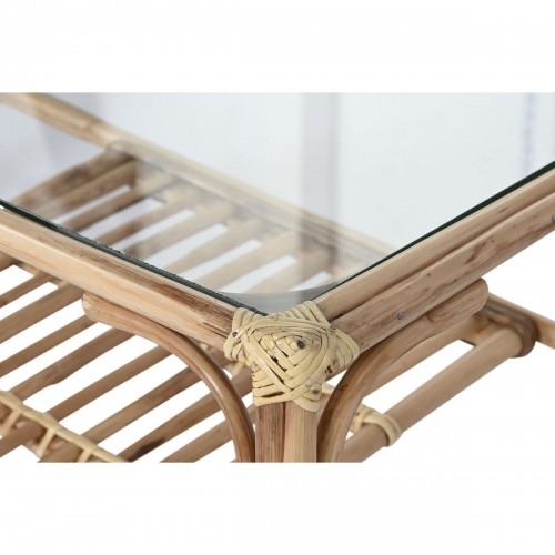 Кофейный столик Home ESPRIT Натуральный Бамбук ротанг 76 x 46 x 40 cm image 3