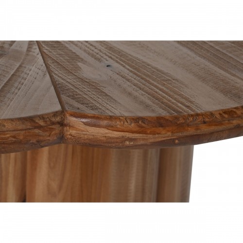 Dining Table Home ESPRIT Natural Wood 100 x 100 x 77 cm image 3