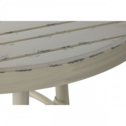 Вспомогательный стол Home ESPRIT Белый Алюминий 70 x 70 x 75 cm image 3