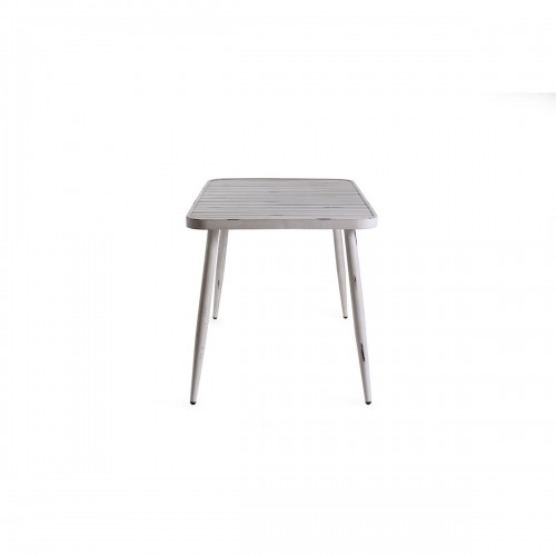 Dining Table Home ESPRIT White Aluminium 120 x 75 x 75 cm image 3