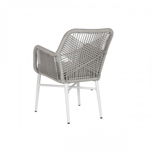 Садовое кресло Home ESPRIT Белый Серый Алюминий синтетический ротанг 57 x 63 x 84 cm image 3
