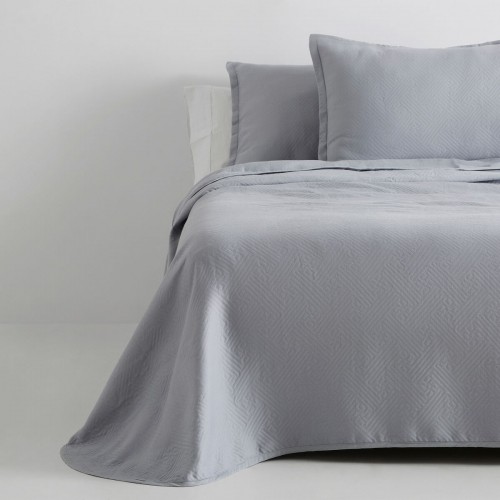 Bedspread (quilt) Alexandra House Living Lines Pearl Gray 235 x 280 cm (3 Pieces) image 3