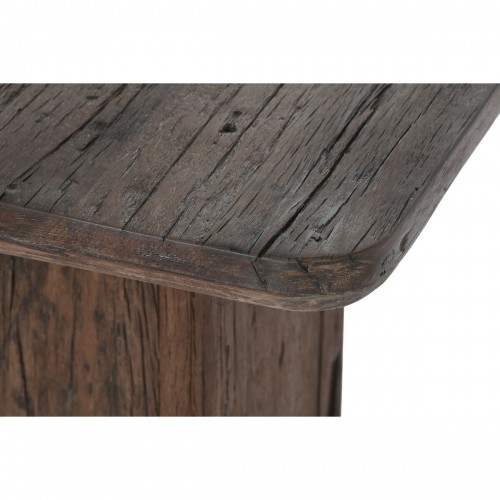 Side table Home ESPRIT Brown Recycled Wood 61 x 61 x 50 cm image 3