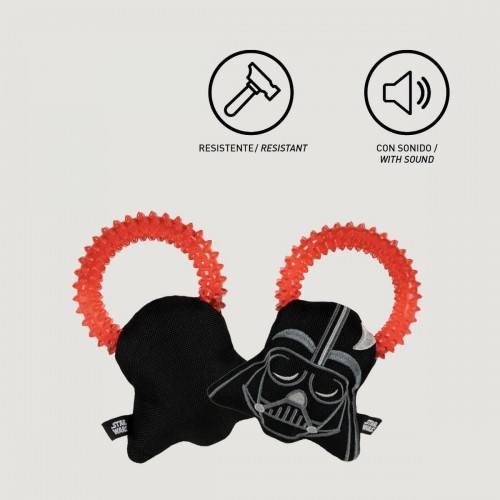 Suņu rotaļlieta Star Wars Melns Sarkans 100 % poliesters 13 x 5 x 23 cm image 3