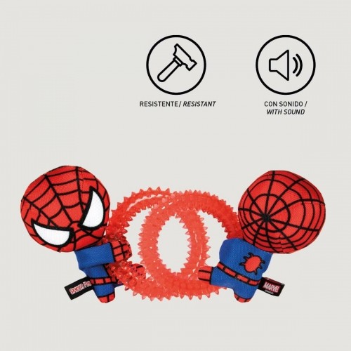 Игрушка для собак Spider-Man   Красный 100 % полиэстер image 3