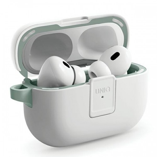 UNIQ etui Clyde Lock Case AirPods Pro 2 (2022|2023) beżowo-żółty|ivory-canary yellow image 3