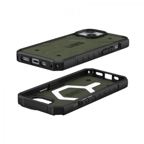 UAG Pathfinder MagSafe case for iPhone 15 - green image 3