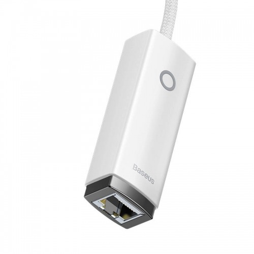 OEM Baseus Lite Series USB-C to RJ45 network adapter (white) image 3