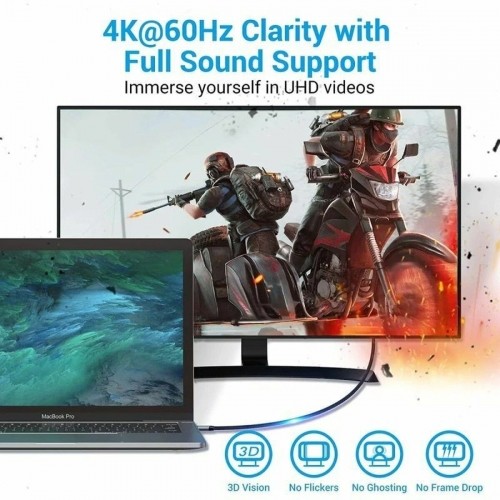 Кабель HDMI Vention CRBBG 1,5 m image 3