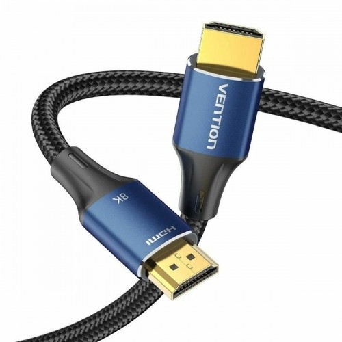 HDMI Kabelis Vention ALGLH 2 m Zils image 3