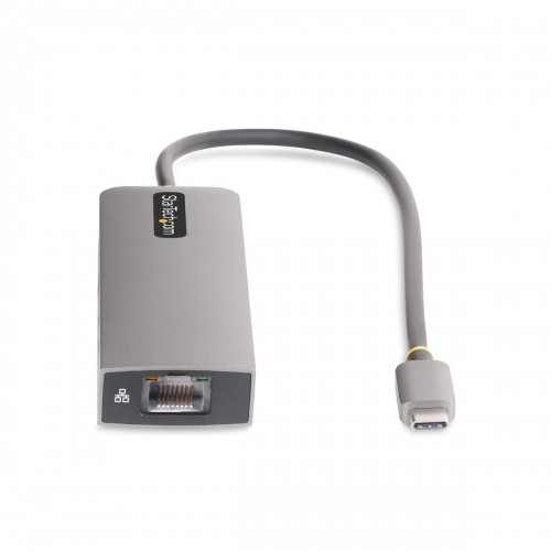 USB-C Centrmezgls Startech 10G2A1C25EPD-USB-HUB Pelēks image 3