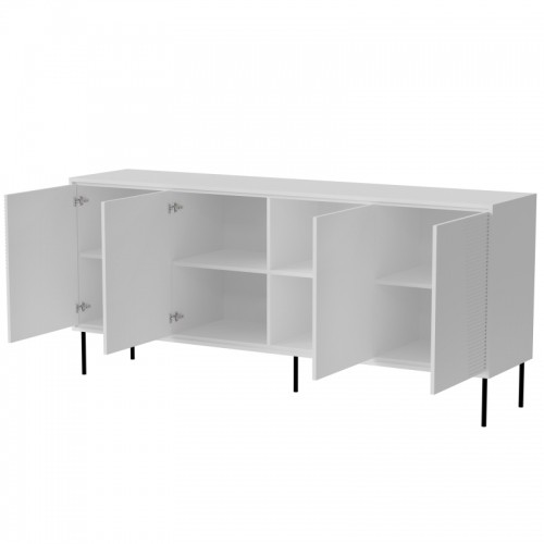 Halmar ABI chest of drawers mat white/ mat white image 3