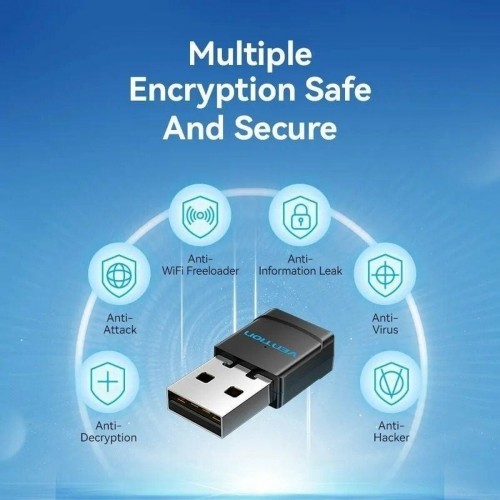 Wi-Fi USB Adapter Vention KDSB0 image 3