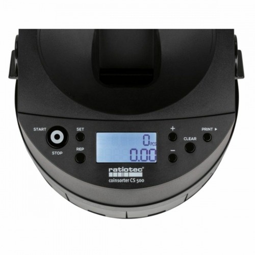 Счетчики монет Ratiotec CS 500 Чёрный image 3