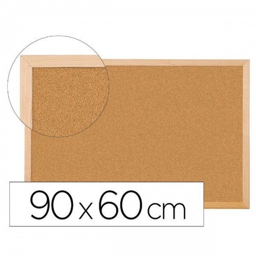 Bulletin board Q-Connect KF03567 Brown 90 x 60 cm Plastic image 3