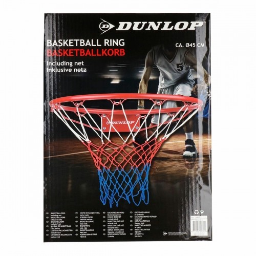 Basketball hoop Dunlop Blue White Red Ø 45 cm image 3