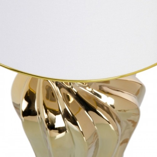 Bigbuy Home Galda lampa Balts Bronza Keramika 60 W 220-240 V 32 x 32 x 45 cm image 3