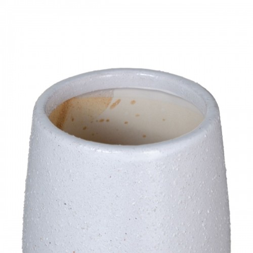 Vase White Ceramic 12,5 x 12,5 x 18 cm image 3