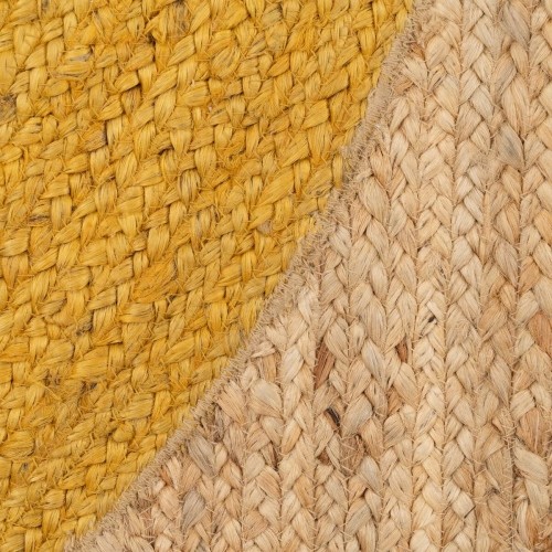 Carpet Yellow Natural 160 x 230 cm Jute image 3