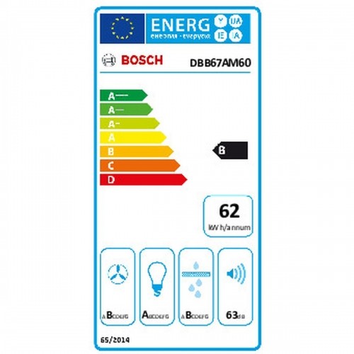 Традиционная вытяжка BOSCH Чёрный (Пересмотрено B) image 3