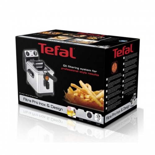 Фритюрница Tefal 1,2 kg 3 L Inox 2400W Серый Нержавеющая сталь (Пересмотрено A) image 3