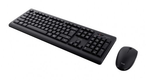 Trust Primo keyboard Mouse included RF Wireless QWERTY US English Black image 3