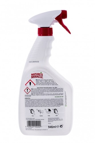 NATURE'S MIRACLE Stain&Odour Remover Dog Melon - Spray for cleaning and removing dirt  - 946 ml image 3