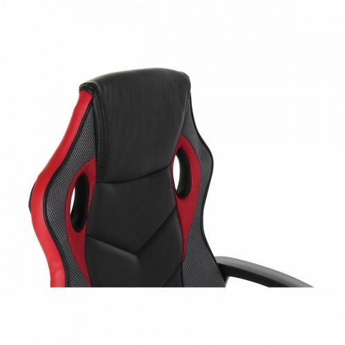 Office Chair with Headrest DKD Home Decor 61 x 62 x 117 cm Red Black image 3