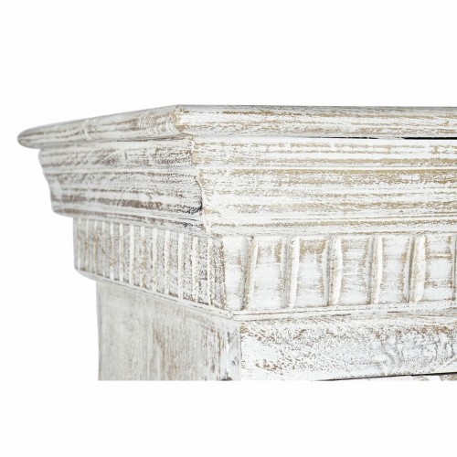 Cupboard DKD Home Decor White Metal Mango wood (100 x 43 x 190 cm) image 3