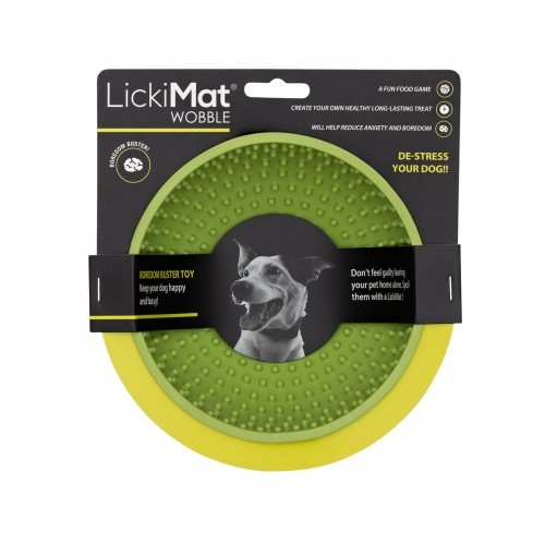 Dog Feeder Lickimat Green Rubber Modern 600 ml image 3