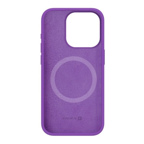 Evelatus Premium Magsafe Мягкого прикосновения силиконовый чехол-крышка Apple iPhone 15 Pro Max Deep Фиолетовый image 3