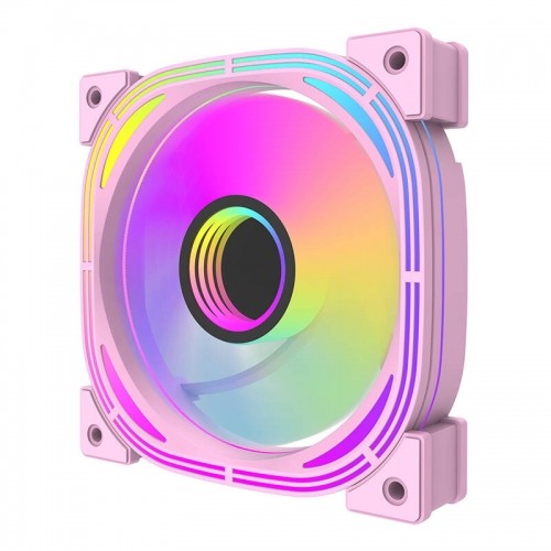 Darkflash INF24 5in1 ARGB Computer fan set (pink) image 3