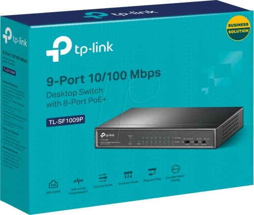 Tp-link_de Switch SF1009P 9xFE (8xPoE+) image 3